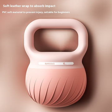 Soft Kettlebell for Women – Pelican Design, Comfortable Home Fitness Weight
