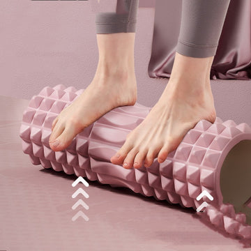 ZenBar™ Foam Shaft Roller – Deep Tissue Yoga Massage Stick & Recovery Tool