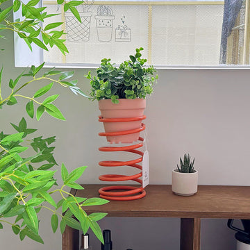 Spiral Plant Stand – Floor-Standing Spring Flower Rack for Indoor & Outdoor Green Plant Decoration