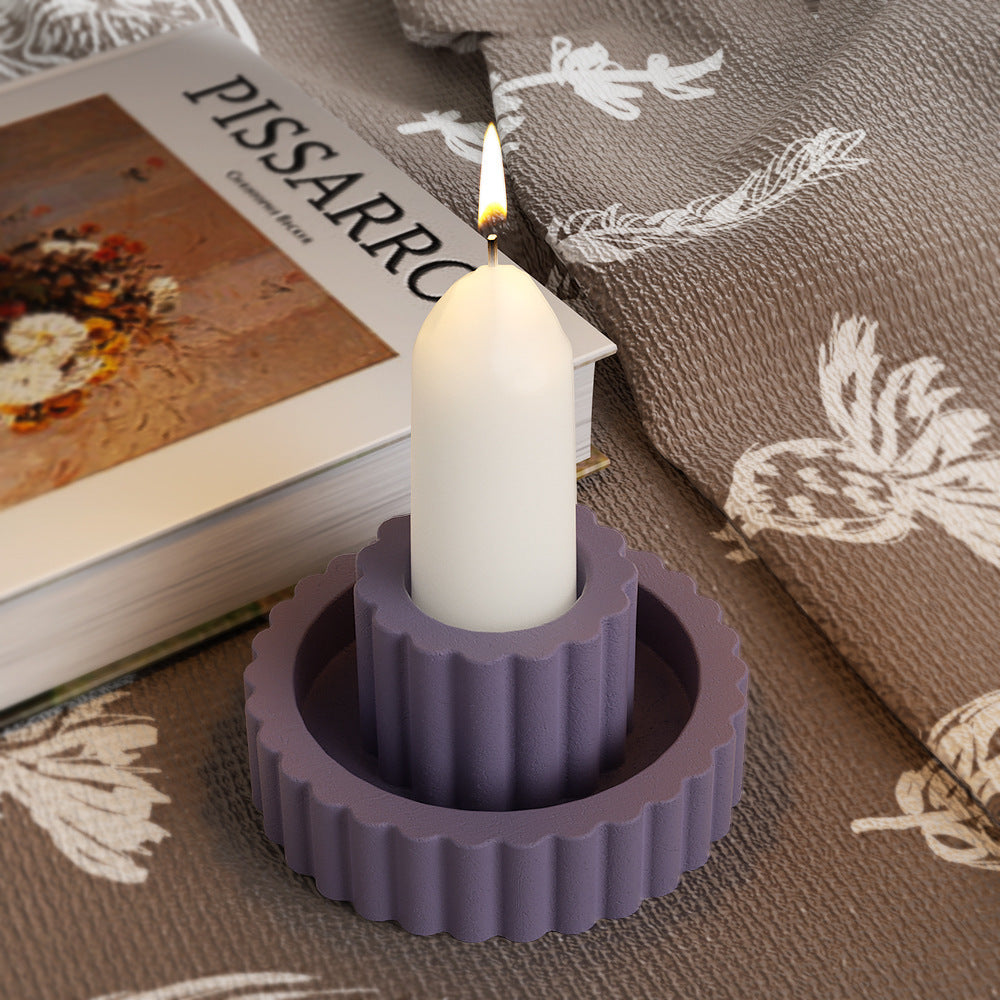 Striped Silicone Sold for Aroma Candle Holders – DIE Striped Candle Holder Making Kit