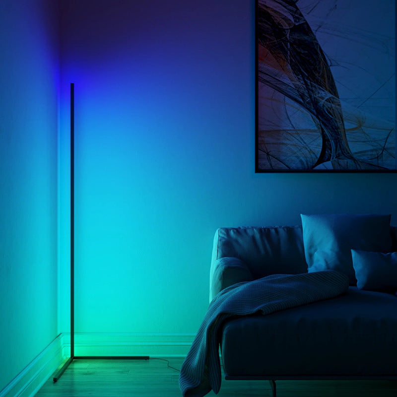 GlowBeam™ Colorful LED Corner Floor Lamp