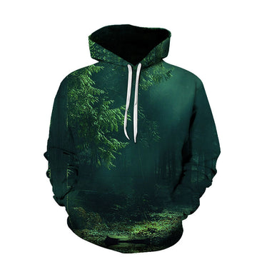 Beach Maple Leaf Couples Sport Sweaters Men Casual Hoodies
