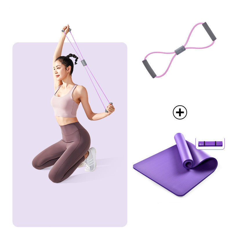 Upright Thickened & Widened Non-Slip Yoga Mat Set for Men & Women | Extended Floor Mats for Home & Dance