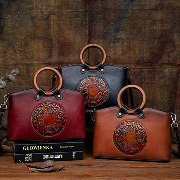 Fashion Vintage Designer Ladies Bags Genuine Leather Women's.