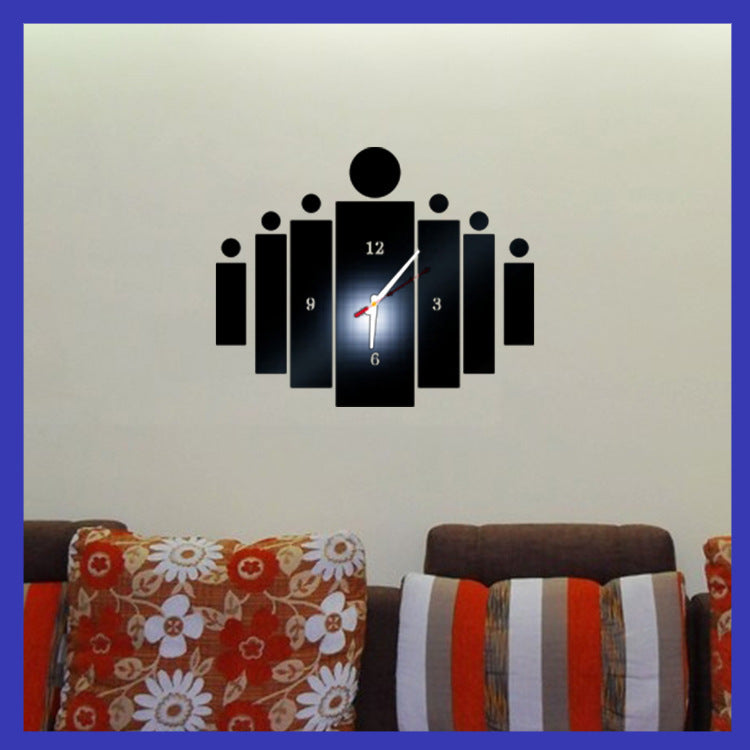 ReflectTime™ Acrylic Mirror Wall Clock – Modern Decorative Timepiece