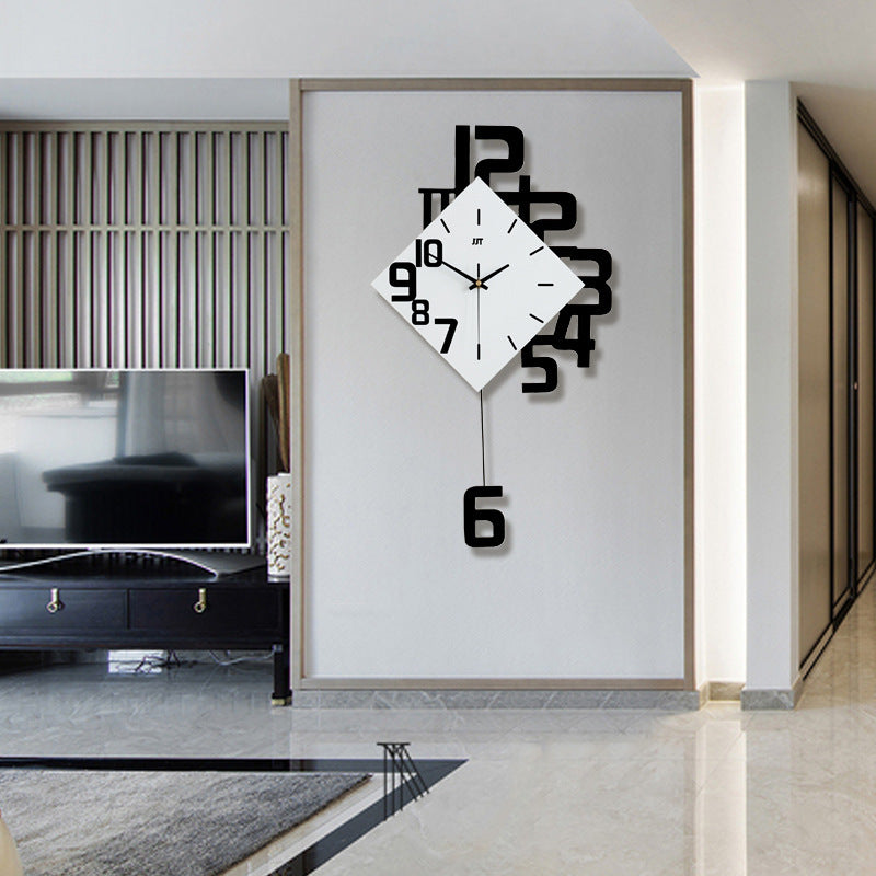 Personalized Wooden Digital Wall Clock β Stylish & Creative Home Decor