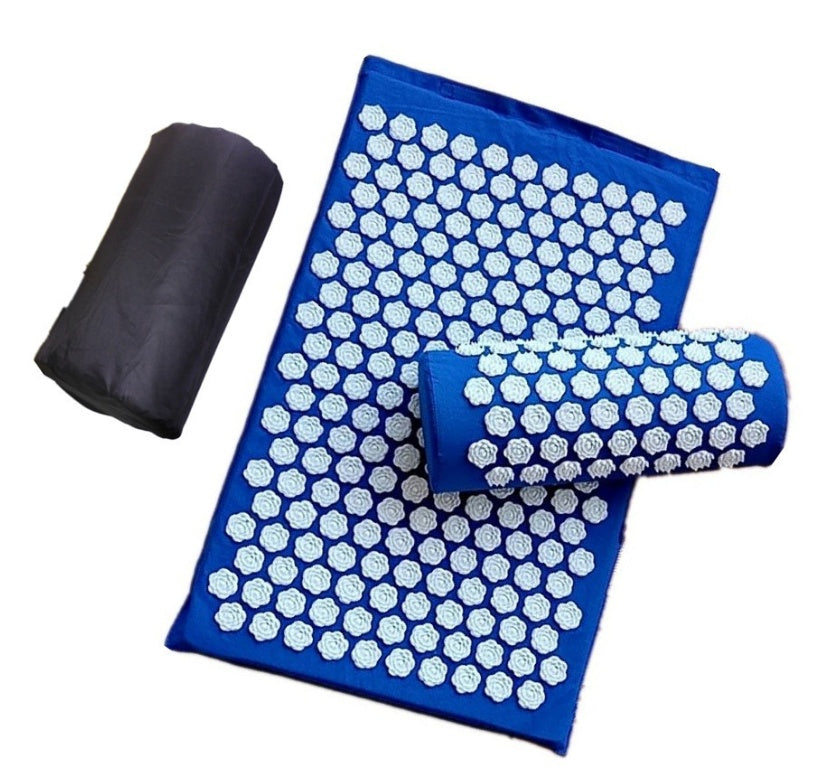 Lotus Acupressure Massage Cushions & Yoga Mats β Pain Relief & Relaxation Pillow Set