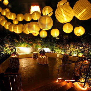 Solar Lantern String Lights – Waterproof Outdoor Hanging Decorative Lights for Garden & Patio