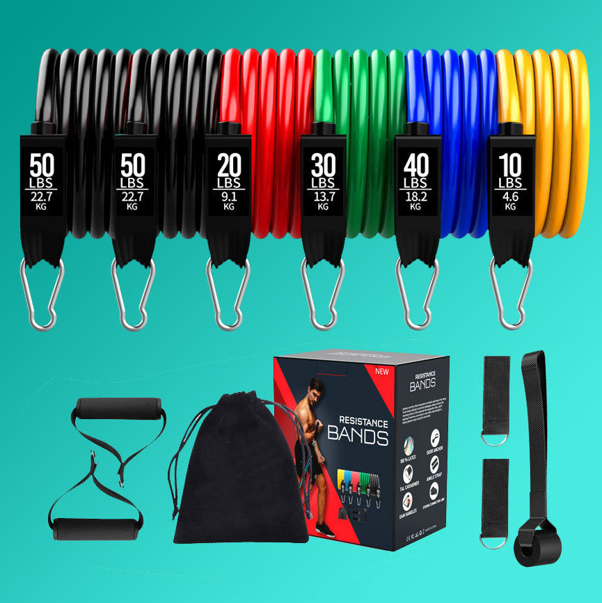 Latex Pull Rope Resistance Bands – Stretch Training & Yoga Exercise Bands