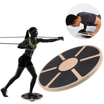 Anti-Skid Balance Board for Core Strength & Stability | Non-Slip Fitness Trainer for Home & Gym Workouts