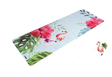 Natural Rubber Slip-Resistant Yoga Mat | Lightweight Folding Fitness & Travel Mat