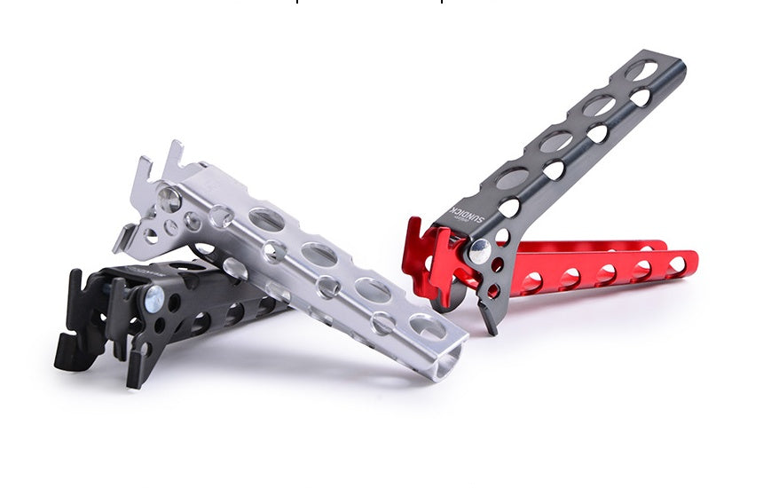 Aluminum Alloy Anti-Scalding Pot Holder β Non-Slip Camping Cookware Grip Tool