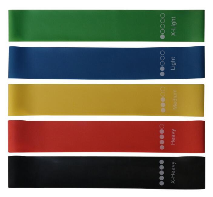 Gym Fitness Resistance Bands for Yoga & Stretch | Pull-Up Assist & Strength Training Bands
