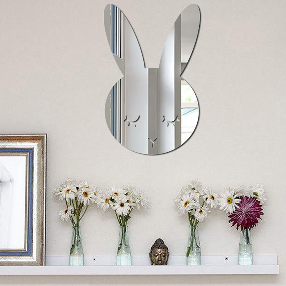 Reflecta™ Mirror Wall Stickers – DIY Decorative Peel & Stick Mirror Decals