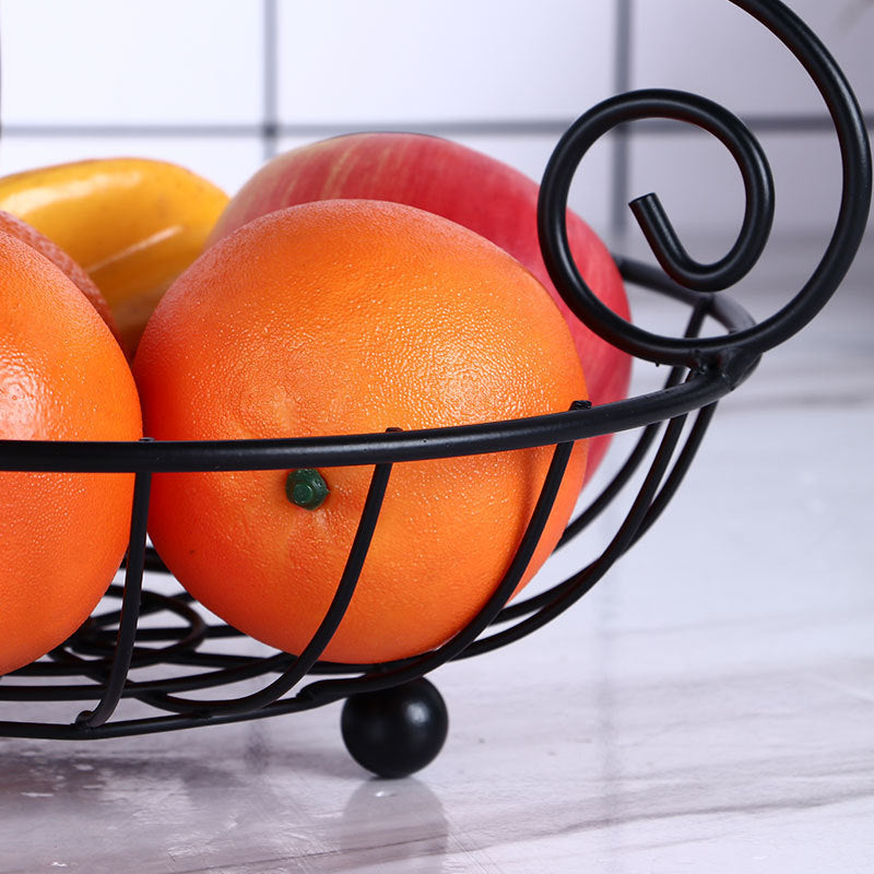 Household Double-Layer Fruit Basket Tray – Space-Saving & Stylish Kitchen Organizer