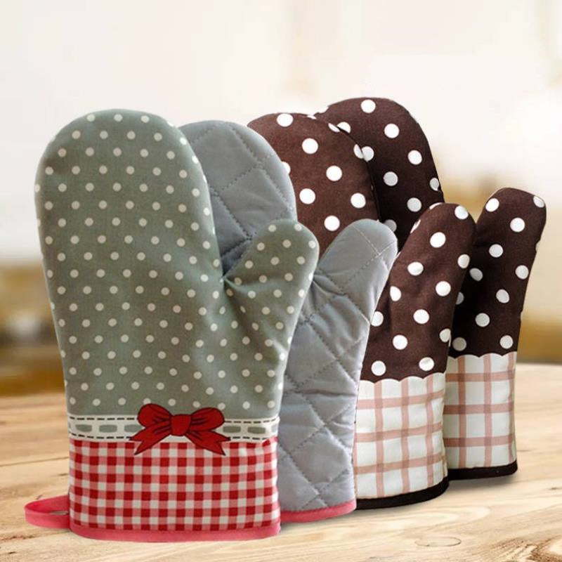 Microwave Oven Gloves – Heat-Resistant, Non-Slip Kitchen Mitts for Safe Cooking