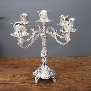 Tulip Candle Holder – Elegant European Style Candlelight Dinner Prop