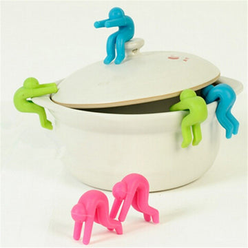 Multi-Purpose Chopsticks & Phone Holder – Spill-Proof Kitchen Pot Cover Stand