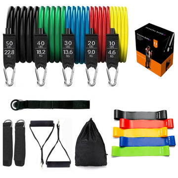 Latex Pull Rope Resistance Bands – Stretch Training & Yoga Exercise Bands