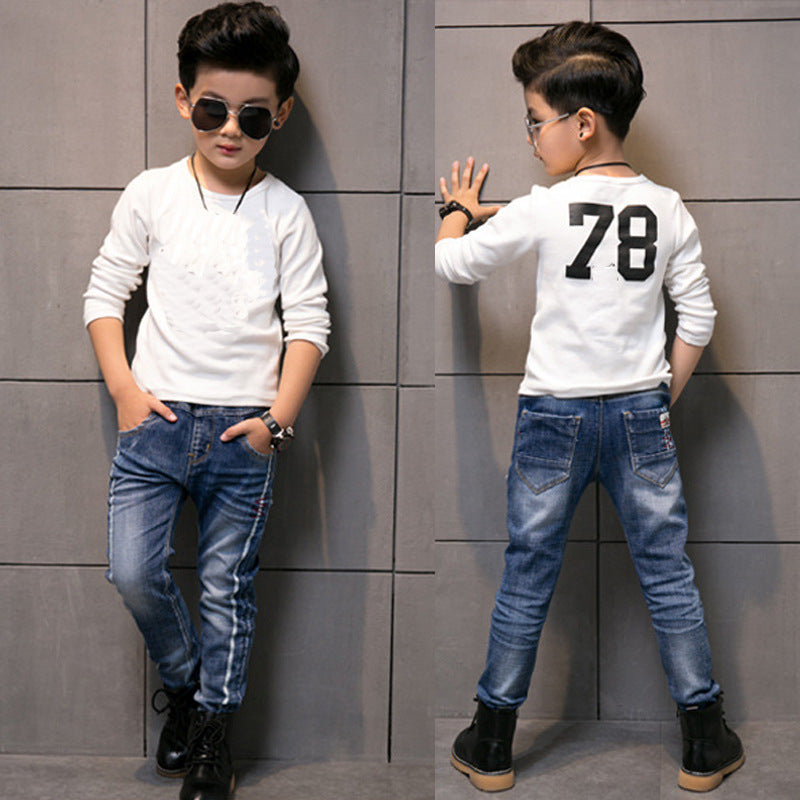Kids' Fashion Straight Casual Pants β Comfortable & Stylish Everyday