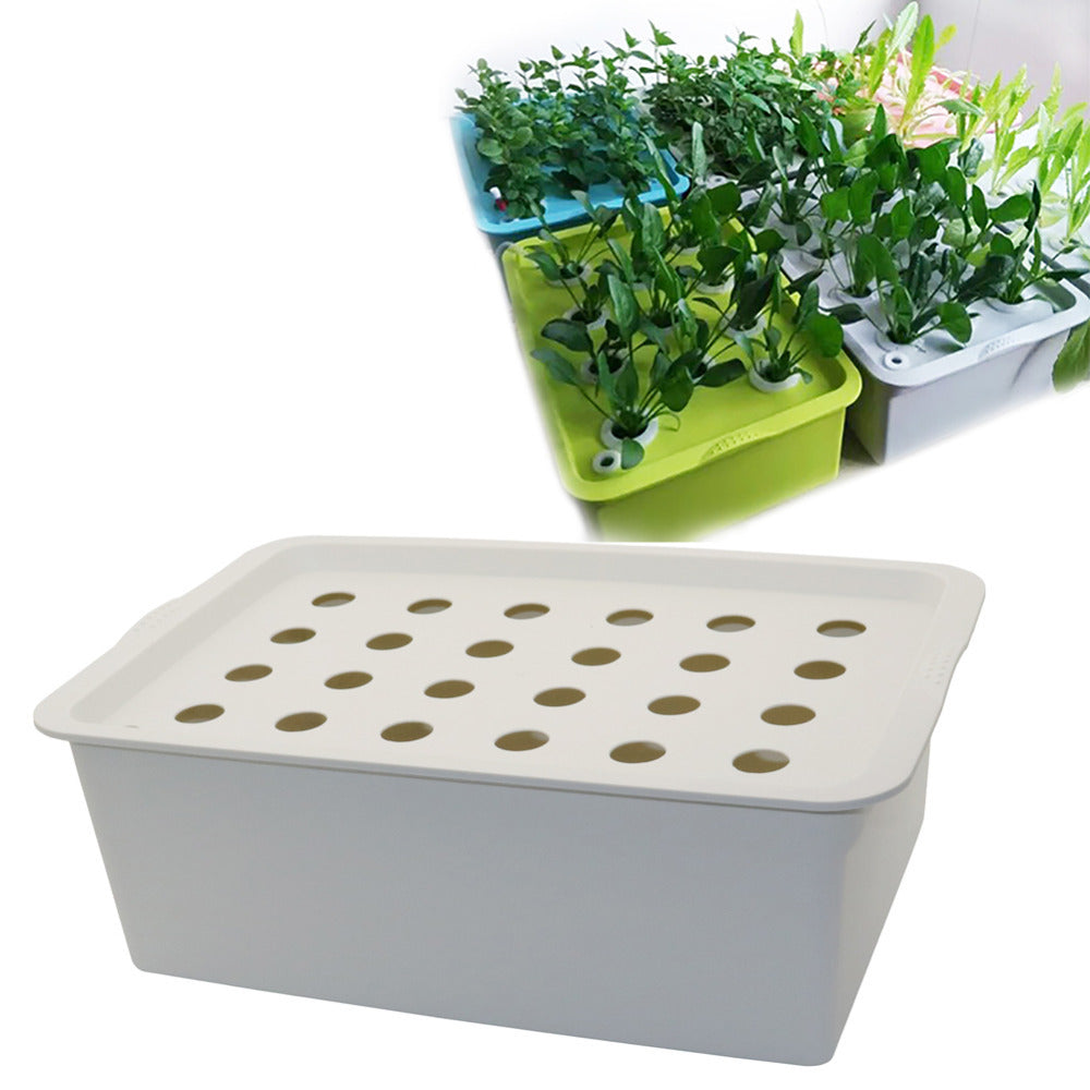 Hydroponic Garden Kit with Seedling Planters β Plant Site Pots with Growth Holes for Indoor