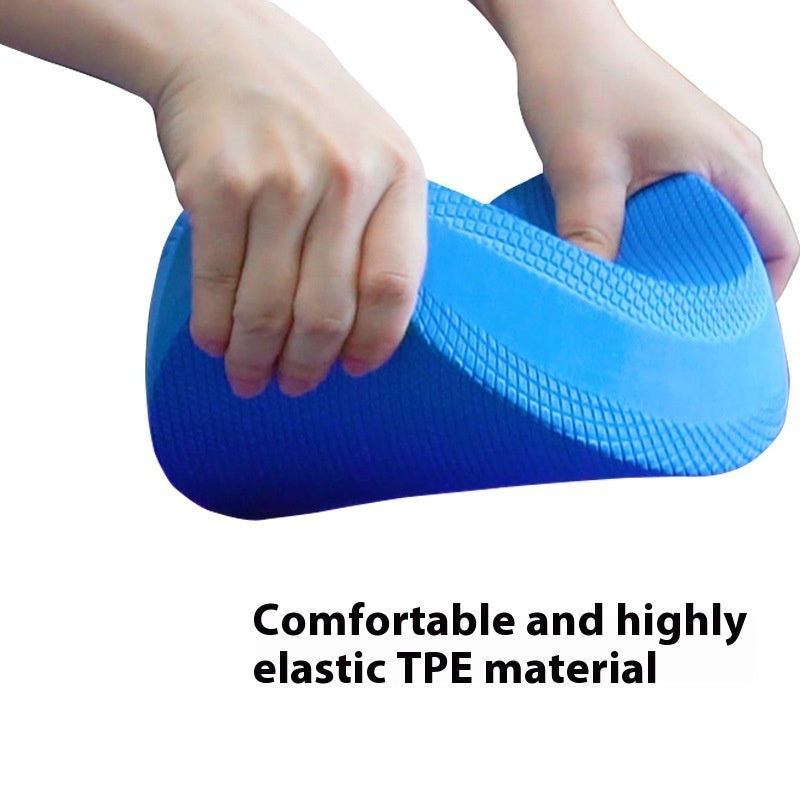 Non-Slip Oval Balance Pad | Odorless Soft Massage Fitness Mat for Stability, Rehab & Core Training