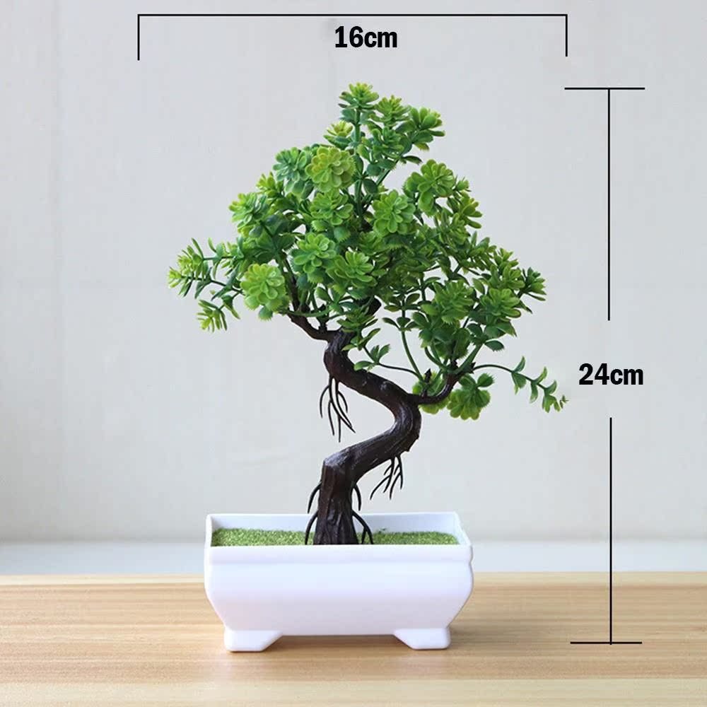Artificial Potted Green Plants β Small Faux Arborous Plant Decor for Home & Office