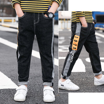 Kids' Fashion Straight Casual Pants – Comfortable & Stylish Everyday
