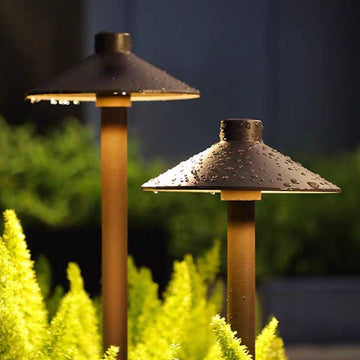 Solar-glow Outdoor Lawn & Garden Floor Lamp with Hidden Power Outlet