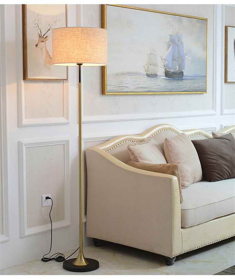 LumaLine™ Modern Simple LED Floor Lamp – Sleek Minimalist Ambient Lighting