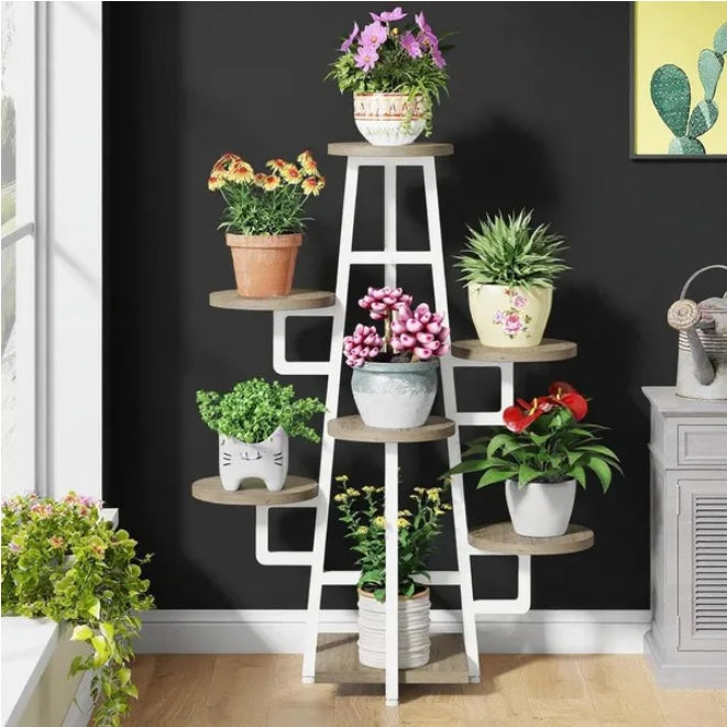 Versatile Plant Stand β Modern Indoor & Outdoor Flower Pot Holder for Home & Garden