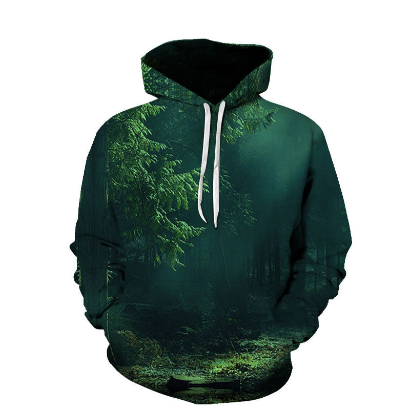 Beach Maple Leaf Couples Sport Sweaters Men Casual Hoodies