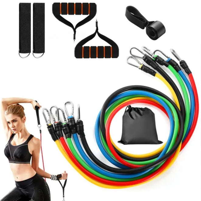 Resistance Bands Set – Versatile Fitness Bands for Strength & Flexibility Training