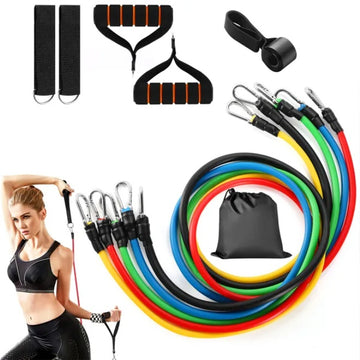 Resistance Bands Set – Versatile Fitness Bands for Strength & Flexibility Training