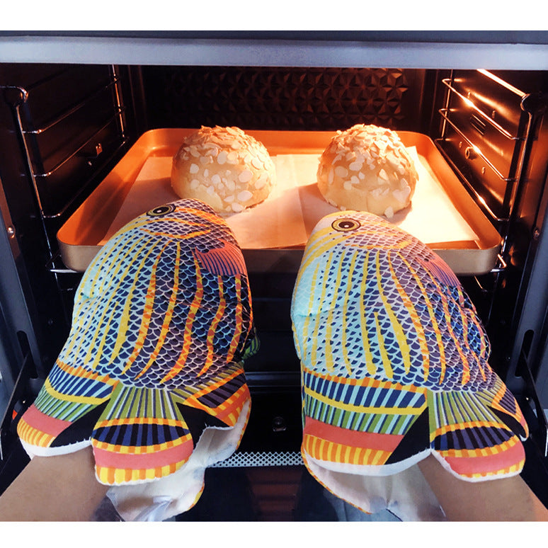 Cute Oven Gloves – Heat-Resistant & Adorably Designed Kitchen Mitts