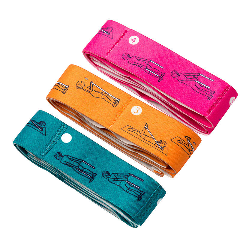 Yoga Stretch Bands for Resistance Training | Durable Elastic Exercise Bands