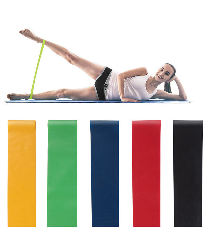 Level Resistance Rubber Bands – Elastic Yoga & Training Bands for Strength & Flexibility