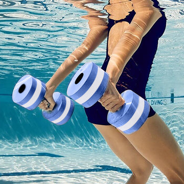 EVA Water Aerobics Dumbbells – Swimming Training Pool Fitness Equipment
