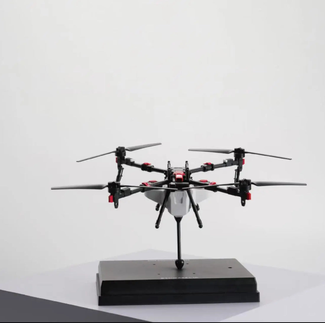 XAG P150 agricultural drone aircraft model, (1:10) with magnetic attraction, detachable, perfect replication