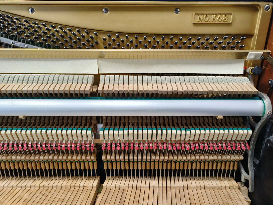 Factory Supply Kawai K48 Black Acoustic Upright Piano for Professional Players Used Japanese Second Hand Piano Solid Wood