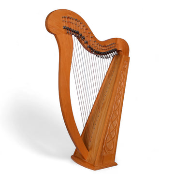 Ragga 22-String Guitar Semi Tone Levers Ash Wood Tuning Key Spare Strings Parts Accessories Durable Stringed Instruments