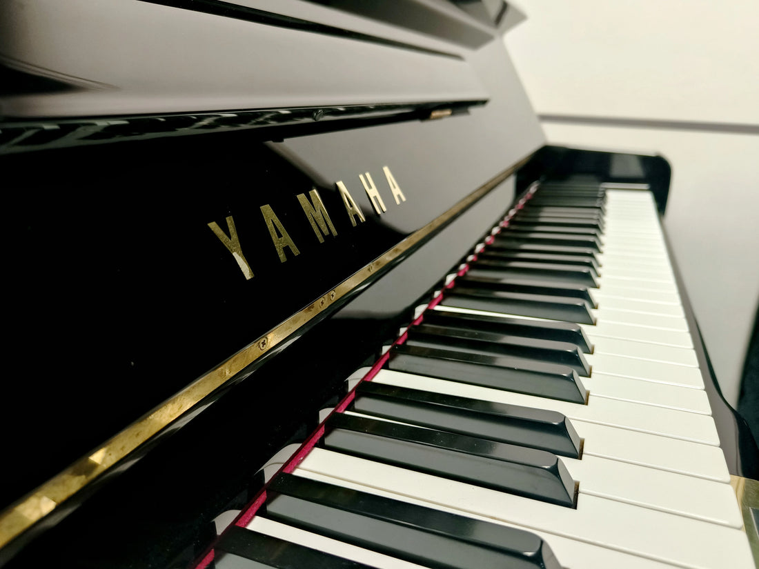 Yamahas UX1 BlackUpright Piano High Quality Sound for Professional Performance  Rich Tone Ideal for Music Education 88keys