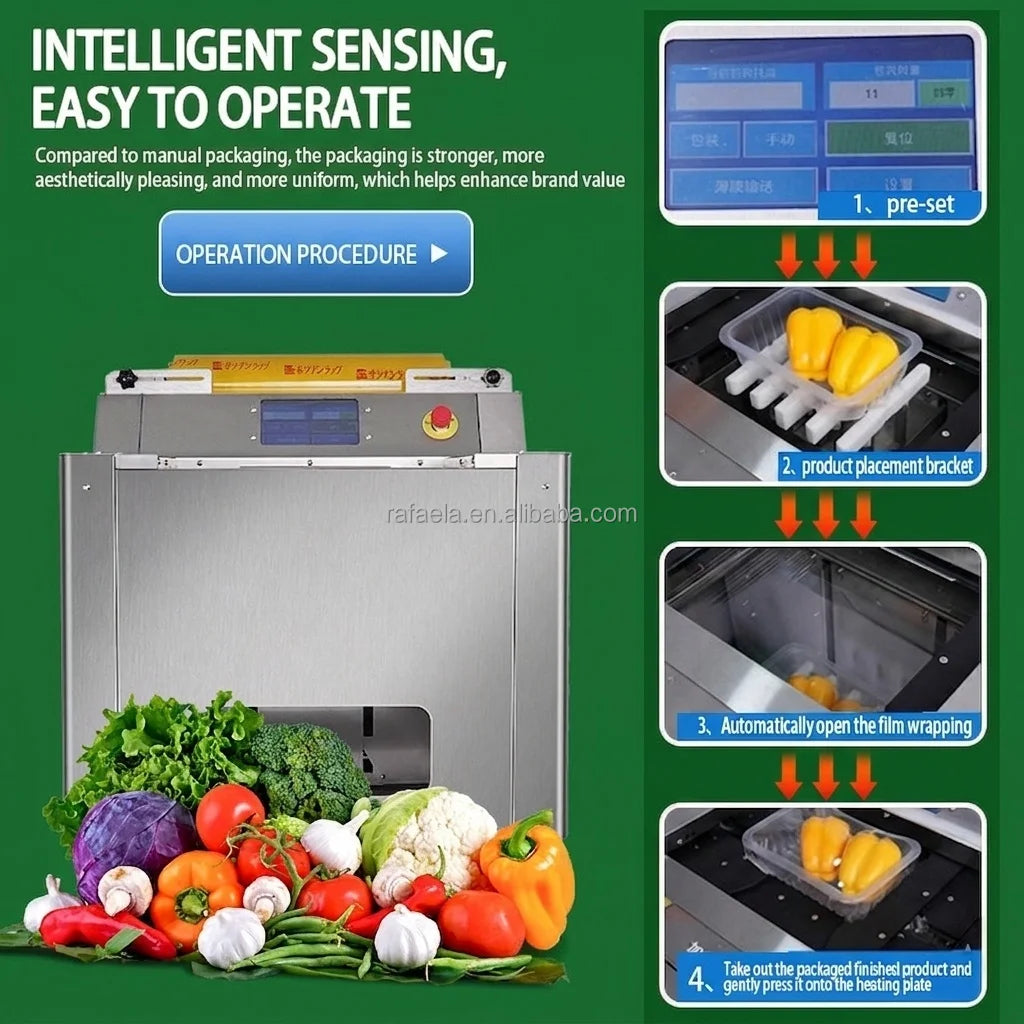 Fully Automatic Film Packaging Machine High Speed Intelligent Film Packaging Machine Portable Film Packaging Machine for Sale