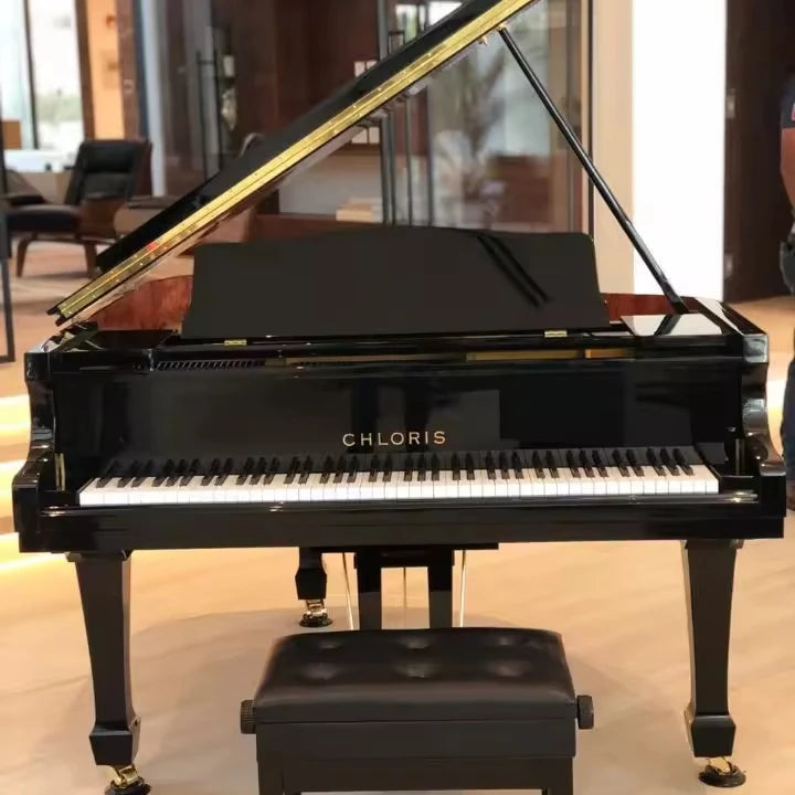 Factory  Price Black Baby Grand Keyboard Piano with Best Quality  HG-152E 88 Keys
