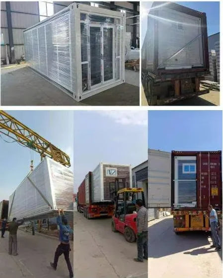 Customize 40ft Hurricane Proof 3 Bedroom Modular Container House Light Steel Foldable Flat Pack Expandable Modern Office Hotel