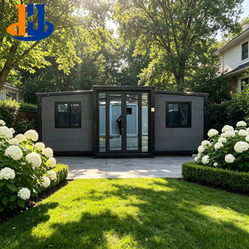 Steel Frame Expandable Container House Custom Size Prefab Home with Kitchen & Bathroom