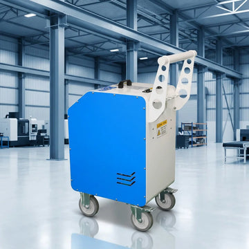Dry Ice Cleaning Machine For Shipbuilding Parts Surface Cleaning