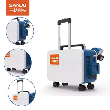 New 300W Industrial Grade Fiber Cleaning Machine for Rust Metal Wood Rubber Stainless Steel Aluminum Stone 15-30 M/h Speed