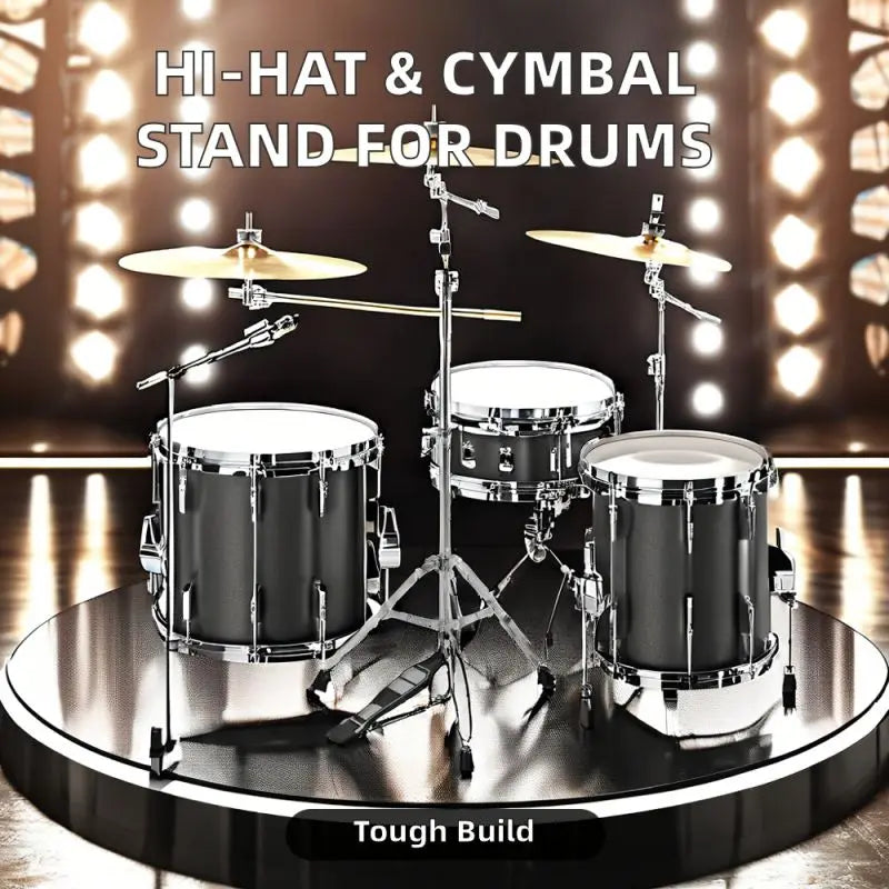 Wholesale TZ Brand Adjustable Metal Hi-Hat Stand with Pedals Model Dds66969 Factory Direct Musical Instrument Accessories