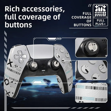 For for Standard Edition Controller Non-slip Stickers Wear-resistant Protective Cover Game Grip Stickers Button Film